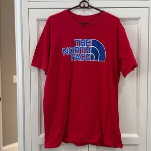 The North Face Red USA Box Graphic Stars Men’s Short sleeved T-Shirt XL